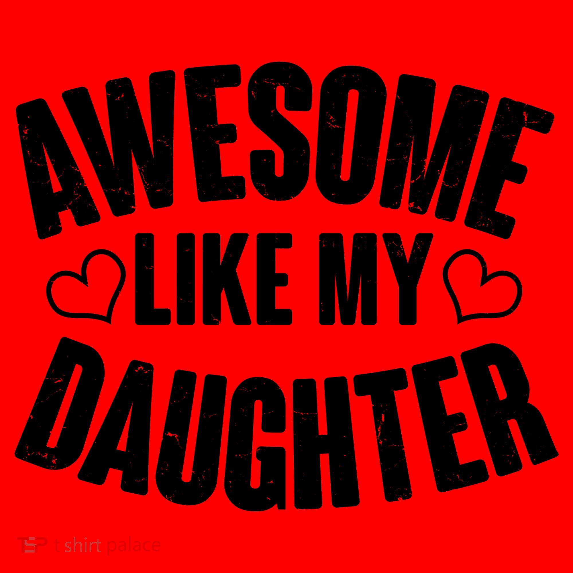 Awesome Like My Daughter Proud Parents Santa Hat