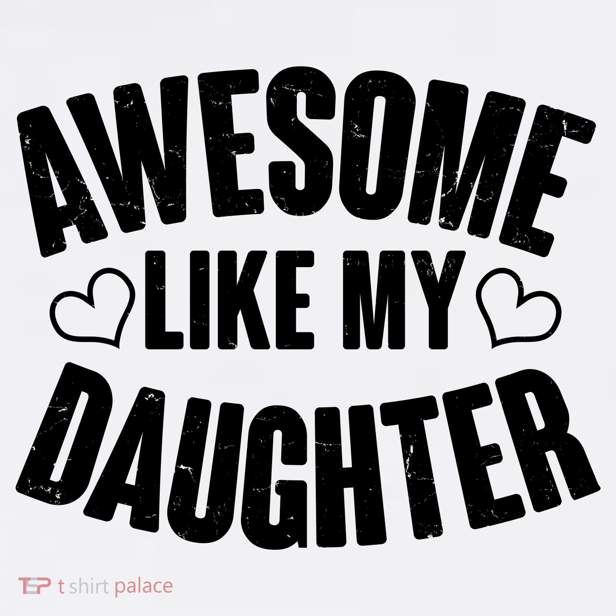Awesome Like My Daughter Proud Parents Garment-Dyed Sweatshirt
