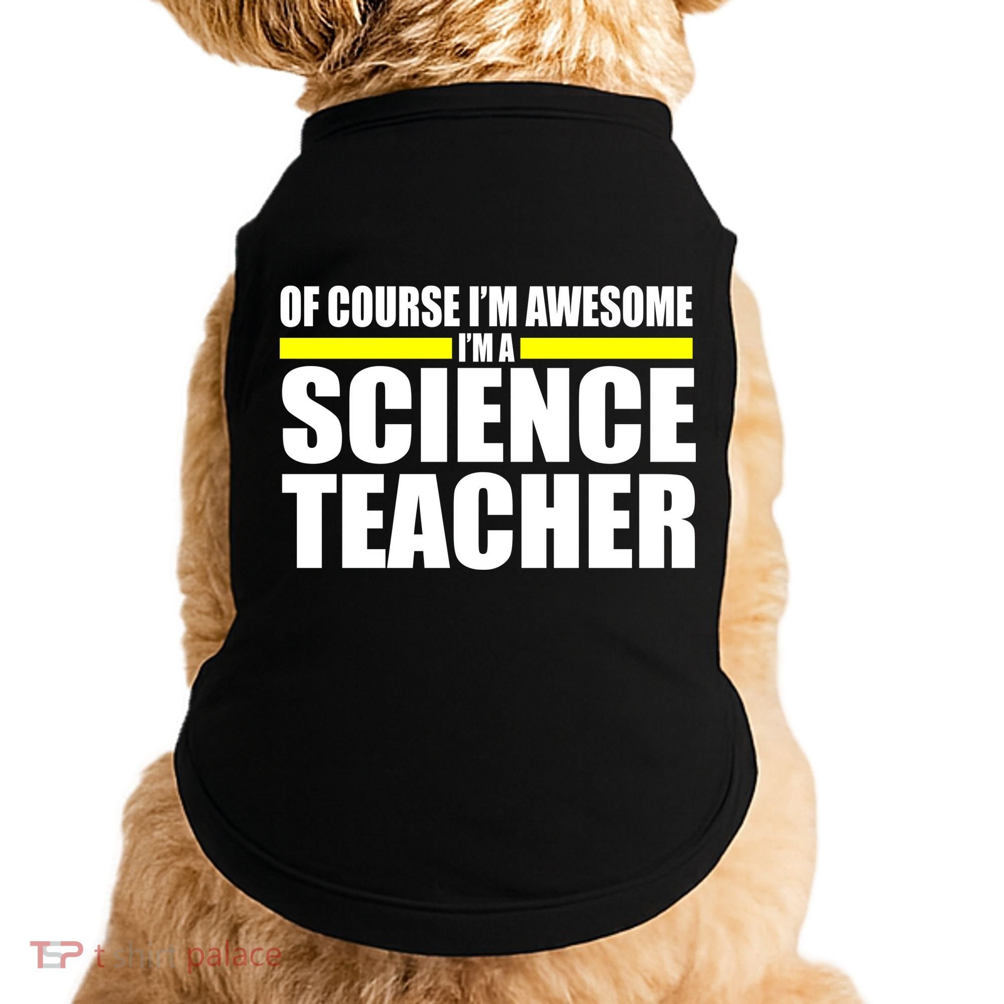 Awesome Science Teacher Doggie Tank