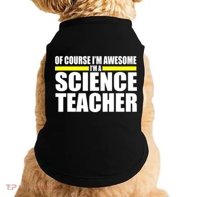 Awesome Science Teacher Doggie Tank