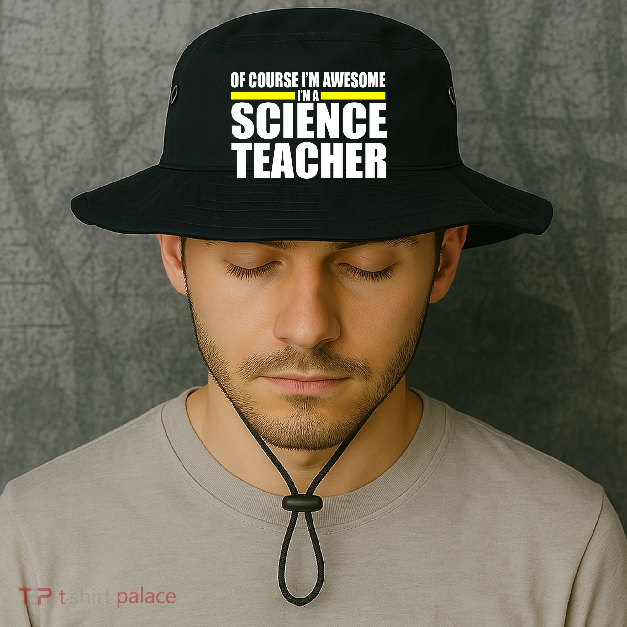 Awesome Science Teacher Bucket Hat