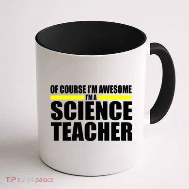 Awesome Science Teacher Coffee Mug back