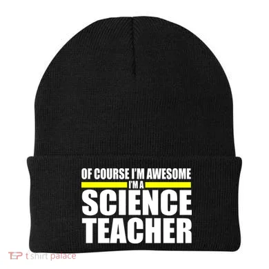Awesome Science Teacher Beanie
