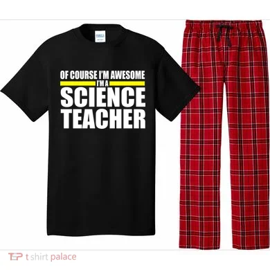 Awesome Science Teacher Pajama Set