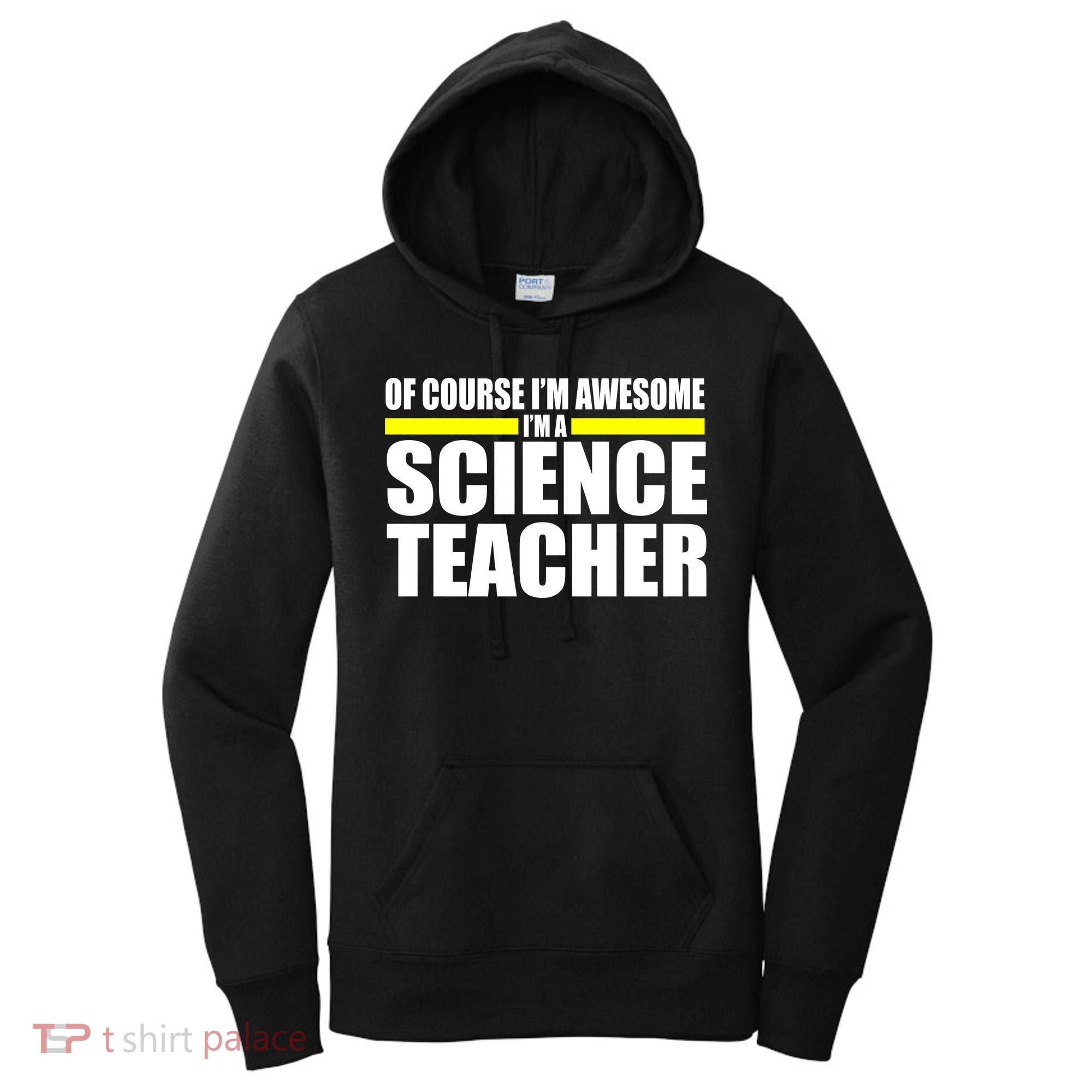 Awesome Science Teacher Women's Hoodie