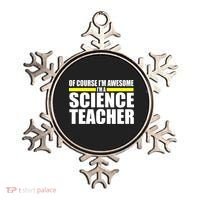 Awesome Science Teacher Ornament thumb 0