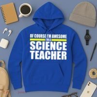 Awesome Science Teacher Hoodie thumb 3
