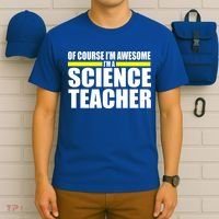 Awesome Science Teacher T-Shirt thumb 6