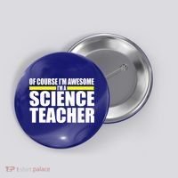 Awesome Science Teacher Button thumb 0