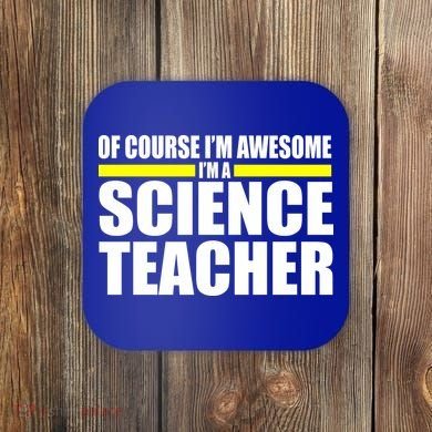 Awesome Science Teacher Coaster