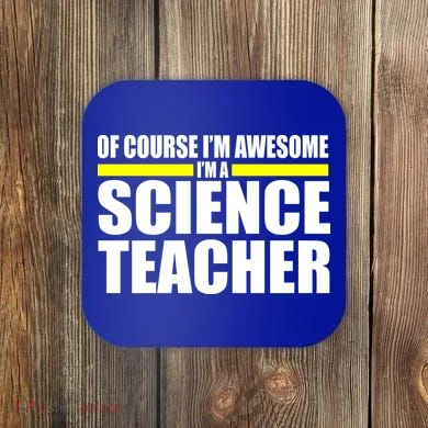 Awesome Science Teacher Coaster