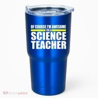 Awesome Science Teacher Tumbler thumb 0
