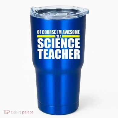 Awesome Science Teacher Tumbler