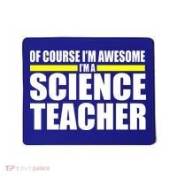 Awesome Science Teacher Mousepad thumb 0