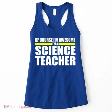 Awesome Science Teacher Women's Tank Top
