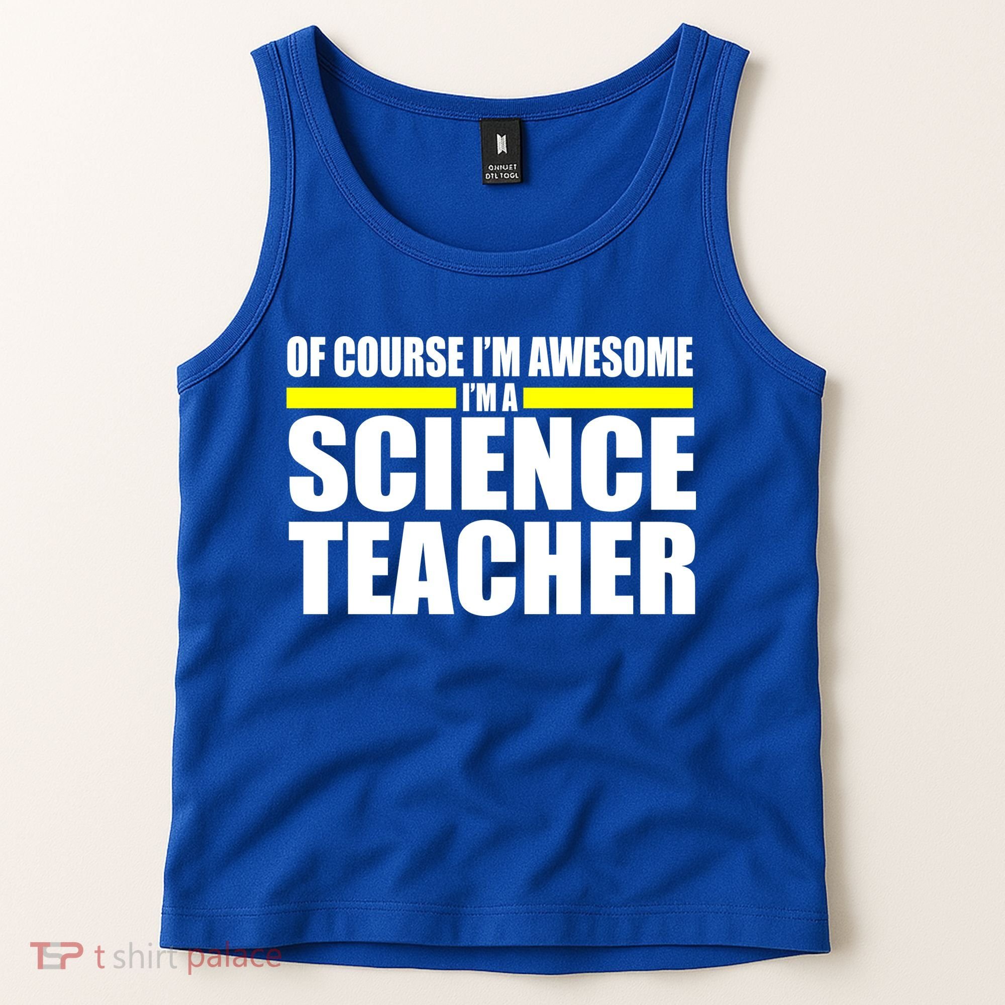 Awesome Science Teacher Tank Top
