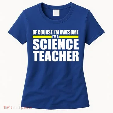 Awesome Science Teacher Women's T-Shirt
