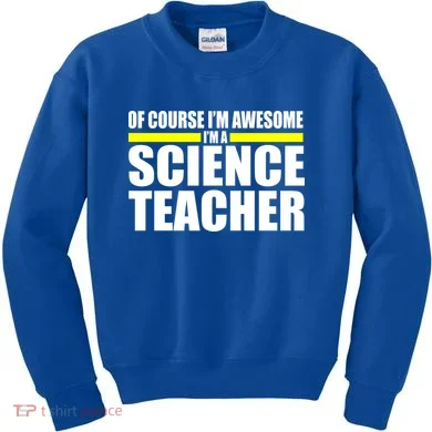 Awesome Science Teacher Kids Sweatshirt