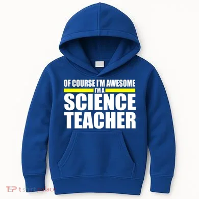 Awesome Science Teacher Kids Hoodie