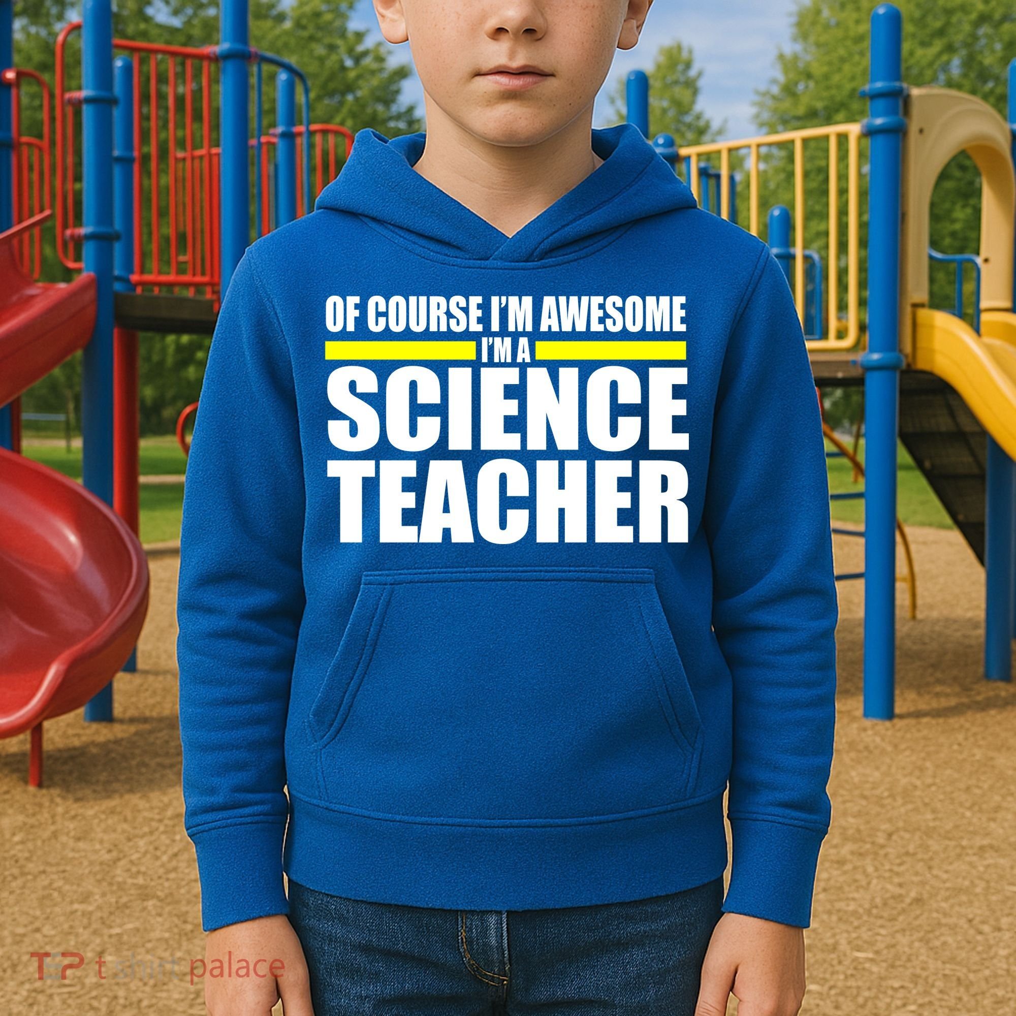 Awesome Science Teacher Kids Hoodie