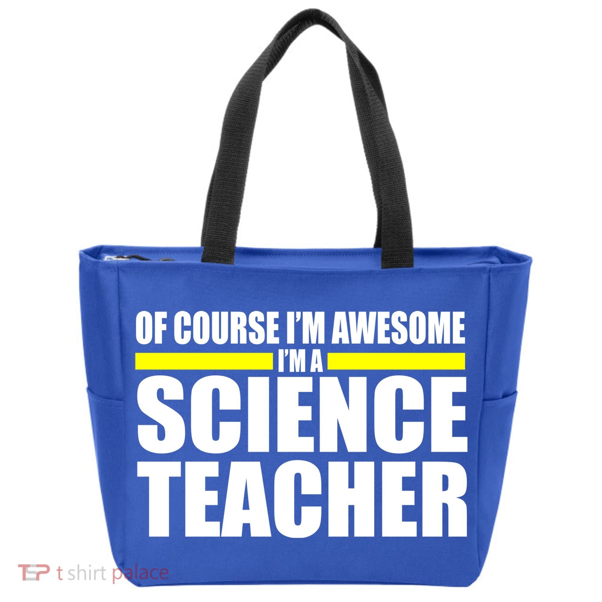 Awesome Science Teacher Tote Bag