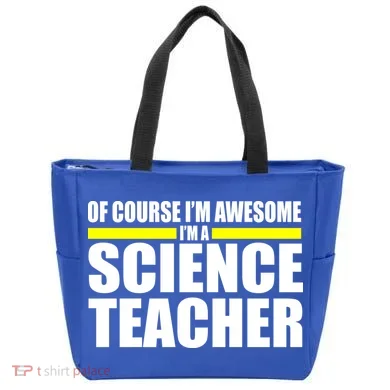 Awesome Science Teacher Tote Bag