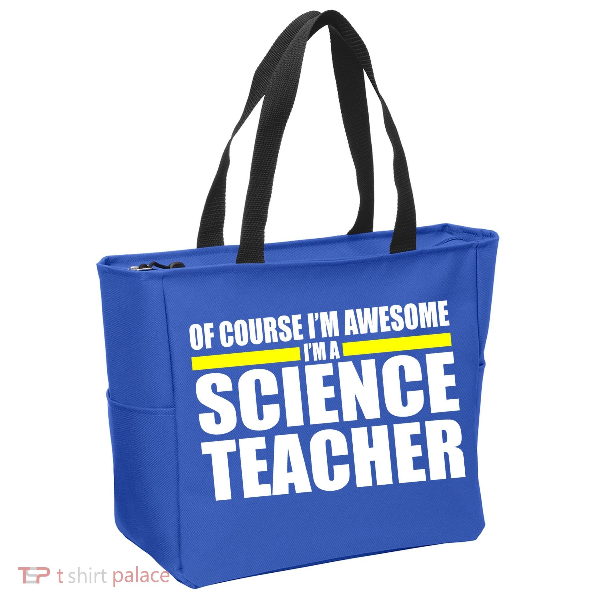 Awesome Science Teacher Tote Bag
