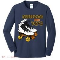 Awesome Since 1978 Kids Long Sleeve Shirt thumb 0