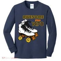 Awesome Since 1978 Kids Long Sleeve Shirt thumb 0