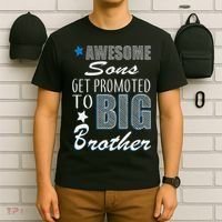 Awesome Son Promoted To Big Brother T-Shirt thumb 6