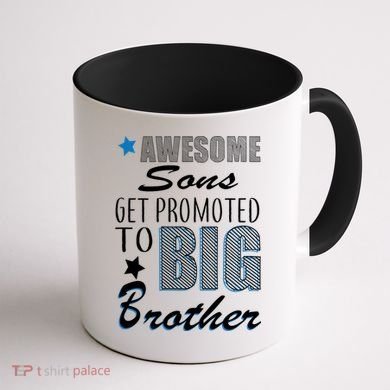 Awesome Son Promoted To Big Brother Coffee Mug back