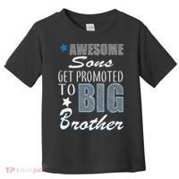 Awesome Son Promoted To Big Brother Toddler T-Shirt thumb 0