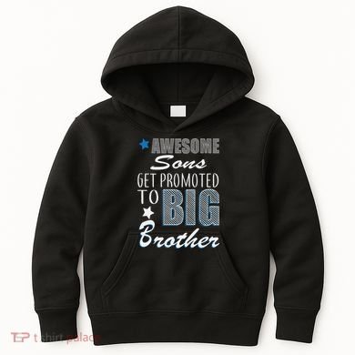 Awesome Son Promoted To Big Brother Kids Hoodie