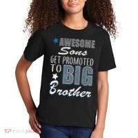 Awesome Son Promoted To Big Brother Kids T-Shirt thumb 2