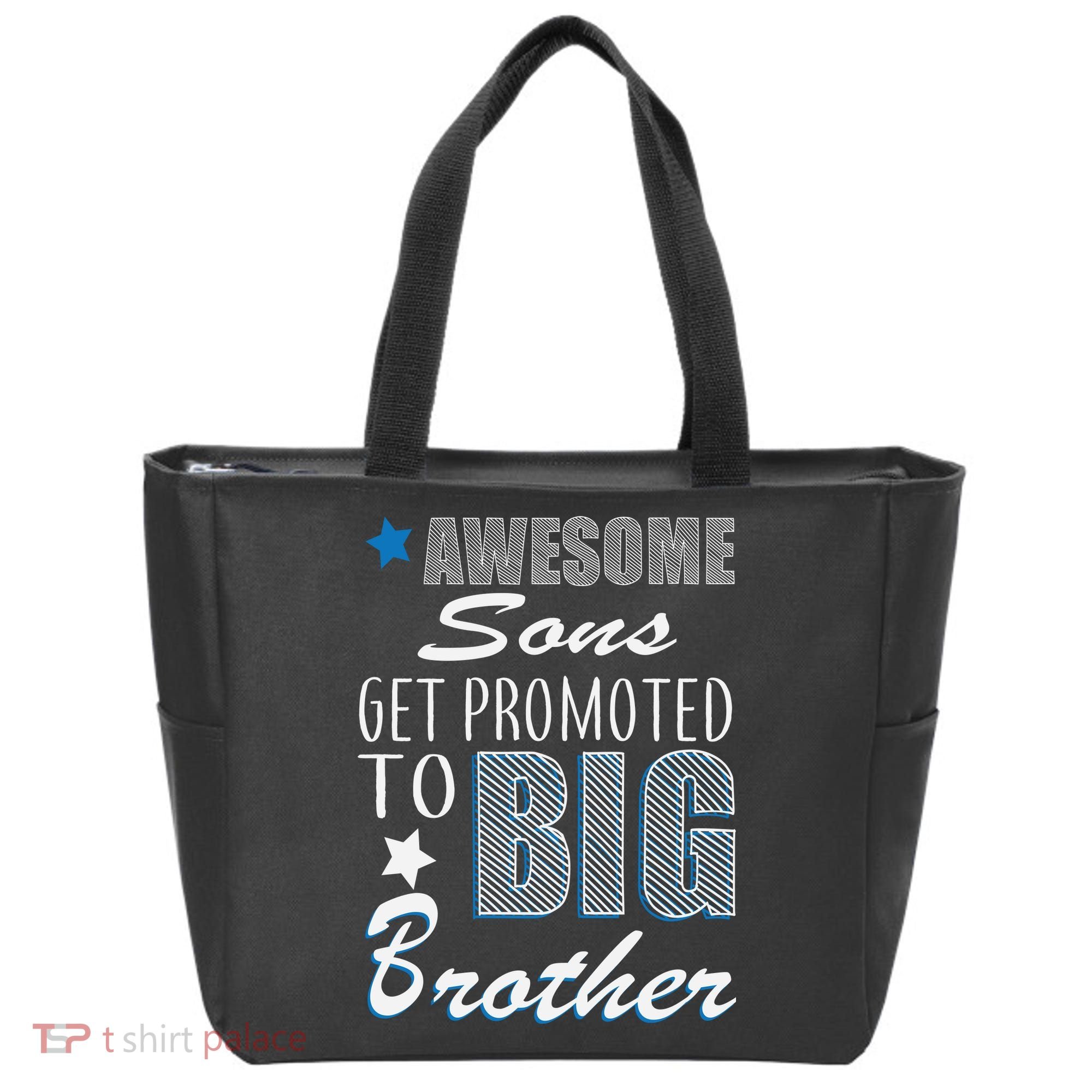 Awesome Son Promoted To Big Brother Tote Bag