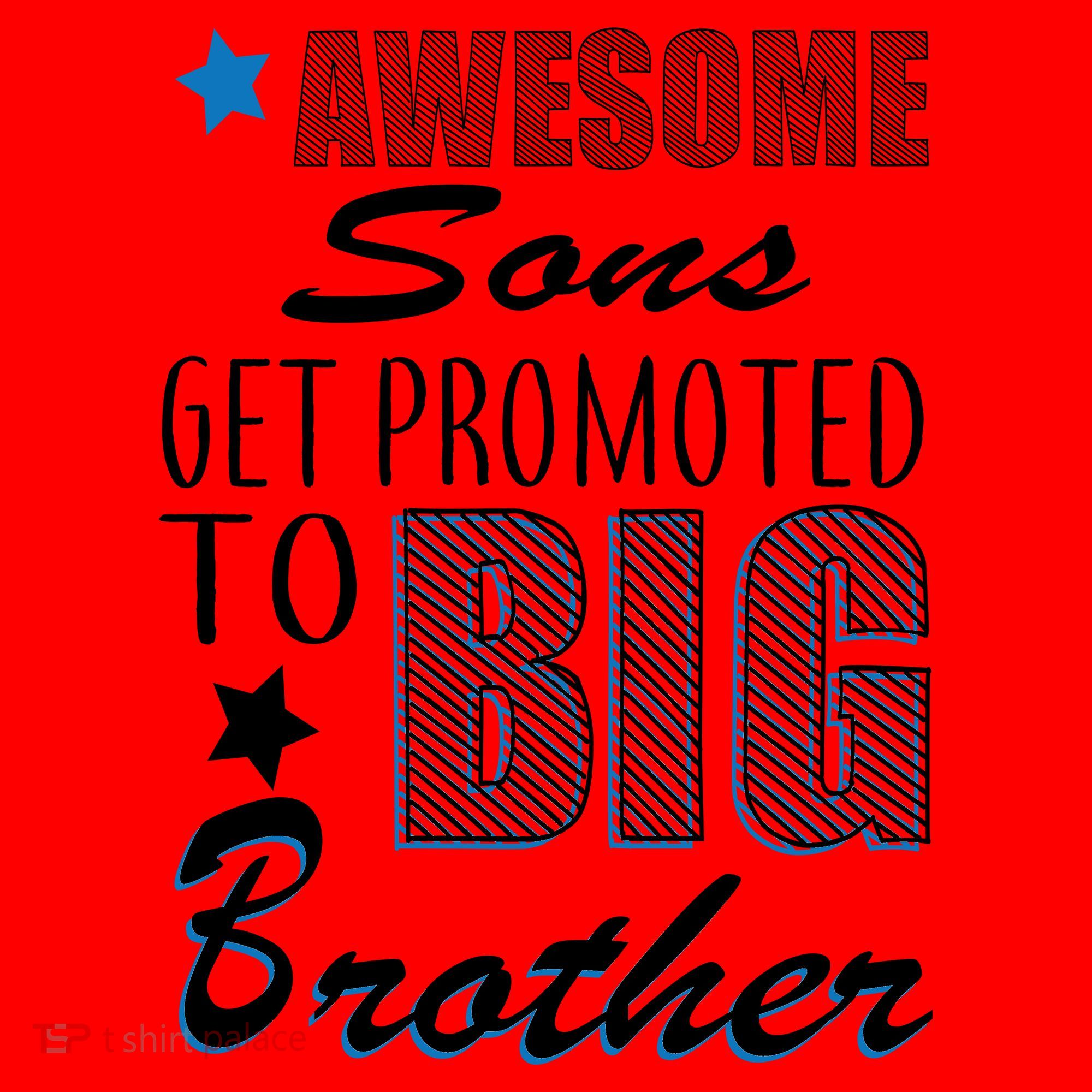 Awesome Son Promoted To Big Brother Santa Hat
