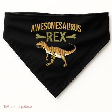 Awesomesaurus T-Rex USA-Made Doggie Bandana