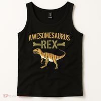 Awesomesaurus T-Rex Tank Top thumb 2