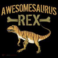 Awesomesaurus T-Rex Women's Long Sleeve Shirt thumb 2