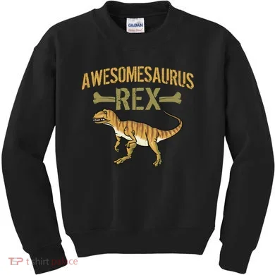 Awesomesaurus T-Rex Kids Sweatshirt