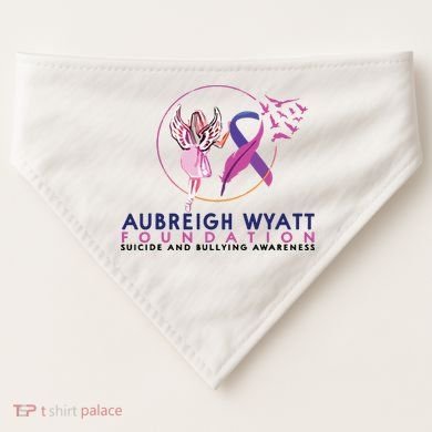 Aubreigh Wyatt Foundation USA-Made Doggie Bandana