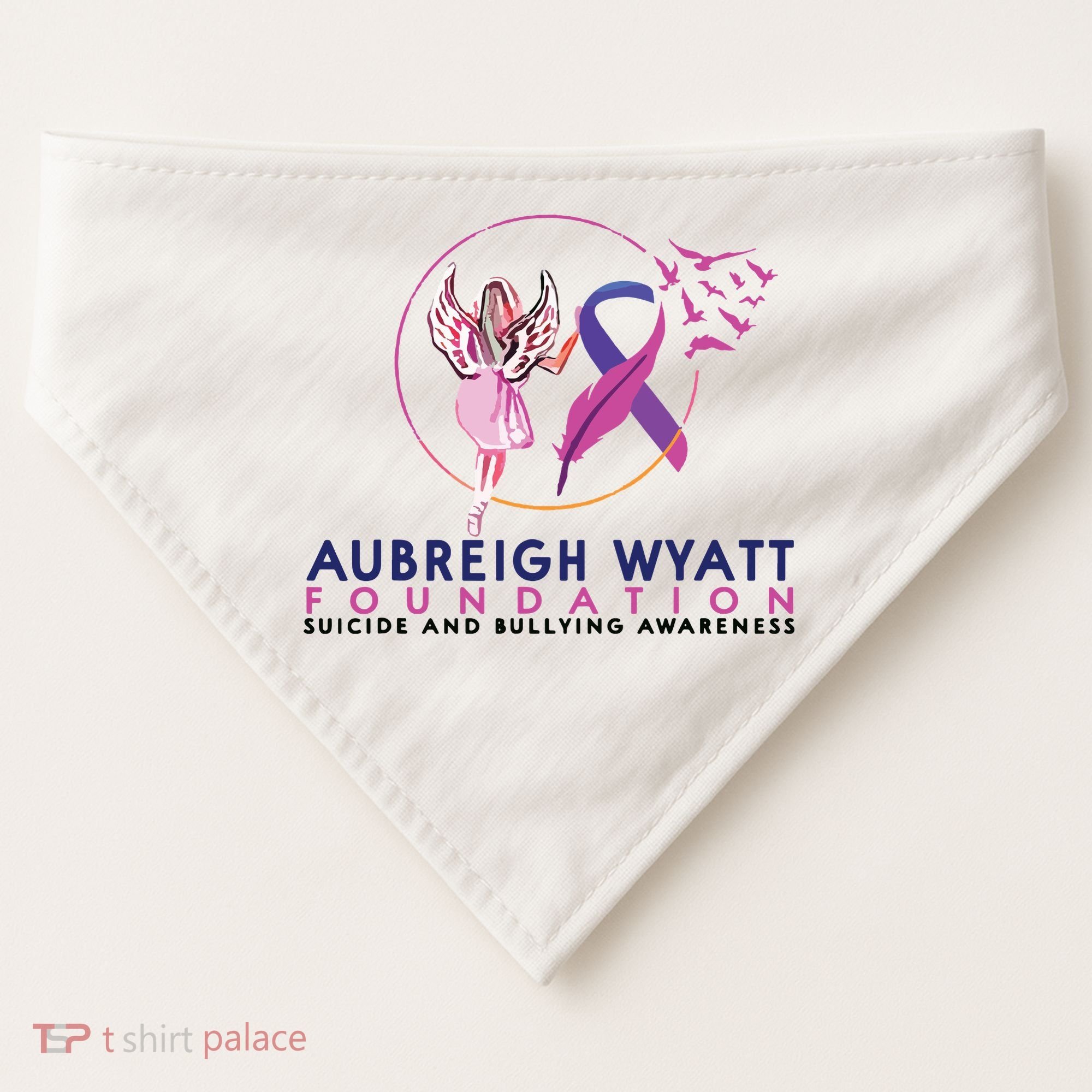 Aubreigh Wyatt Foundation USA-Made Doggie Bandana