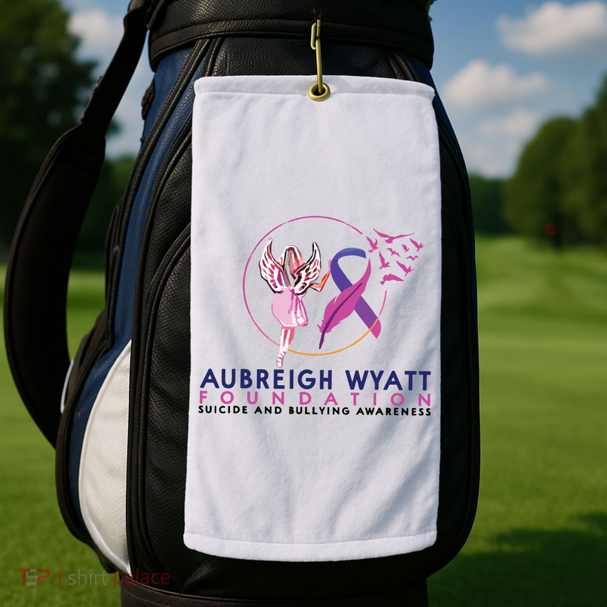 Aubreigh Wyatt Foundation Golf Towel