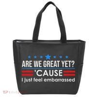 Are We Great Ye I Just Feel Embarrassed Anti Trump Tote Bag thumb 0