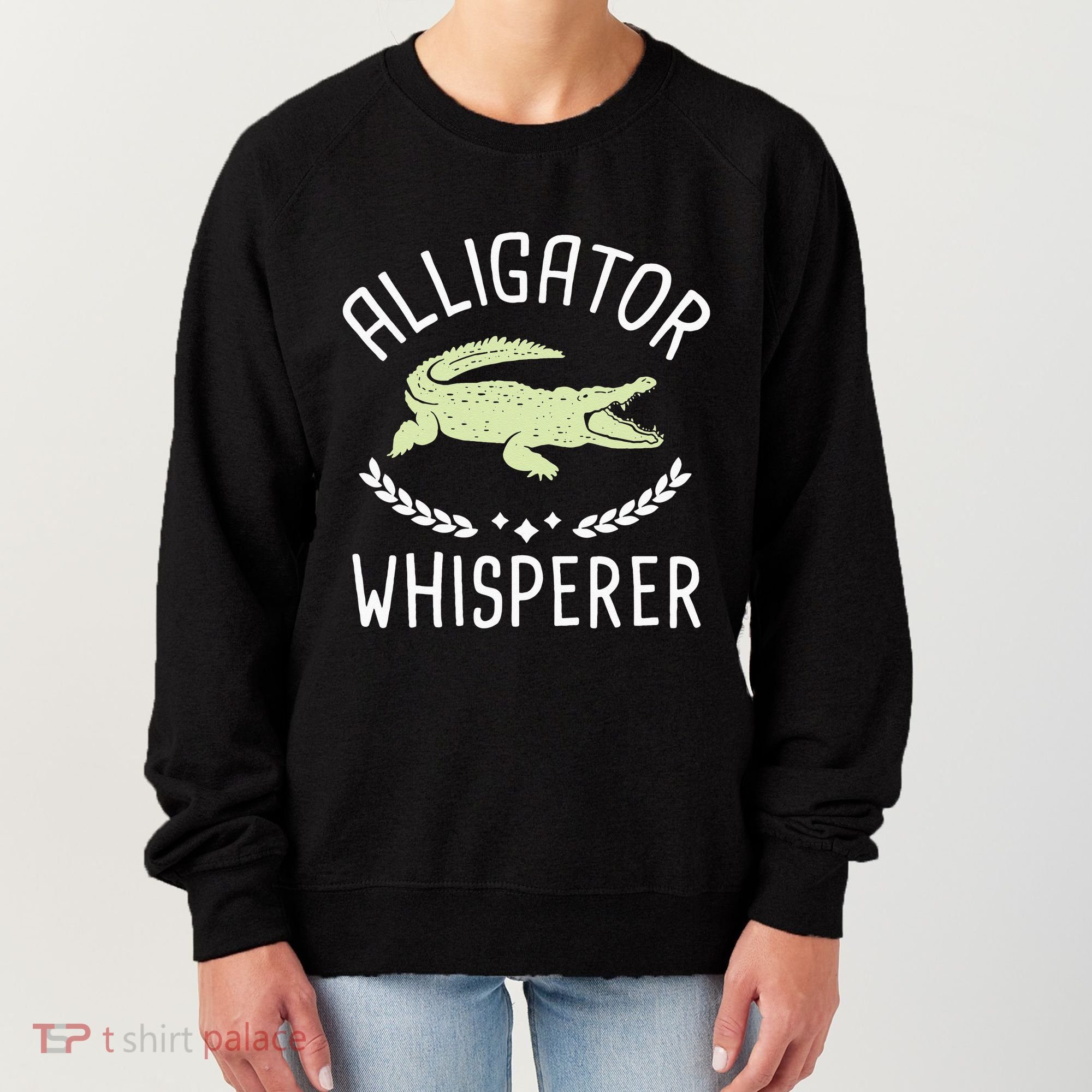 Alligator Whisperer Gator Crocodile Zoo Animal Lover Women's Sweatshirt
