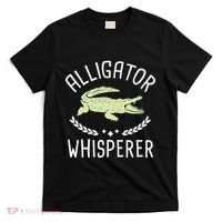 Alligator Whisperer Gator Crocodile Zoo Animal Lover T-Shirt thumb 0