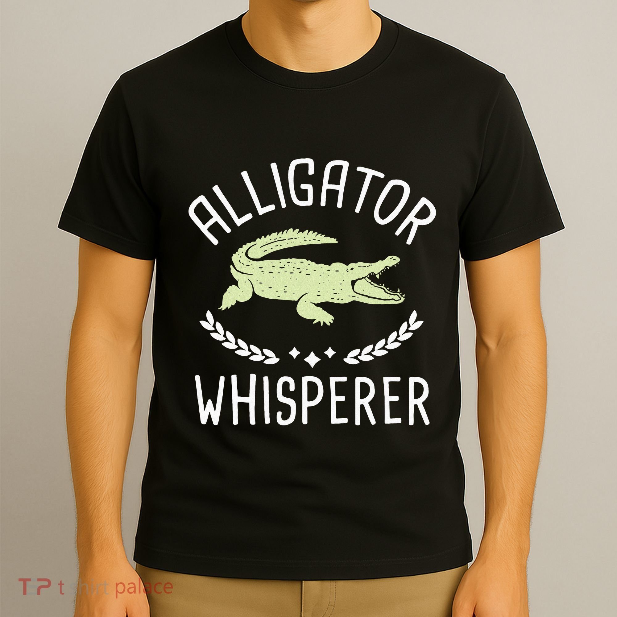 Alligator Whisperer Gator Crocodile Zoo Animal Lover T-Shirt