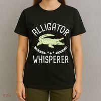 Alligator Whisperer Gator Crocodile Zoo Animal Lover T-Shirt thumb 4