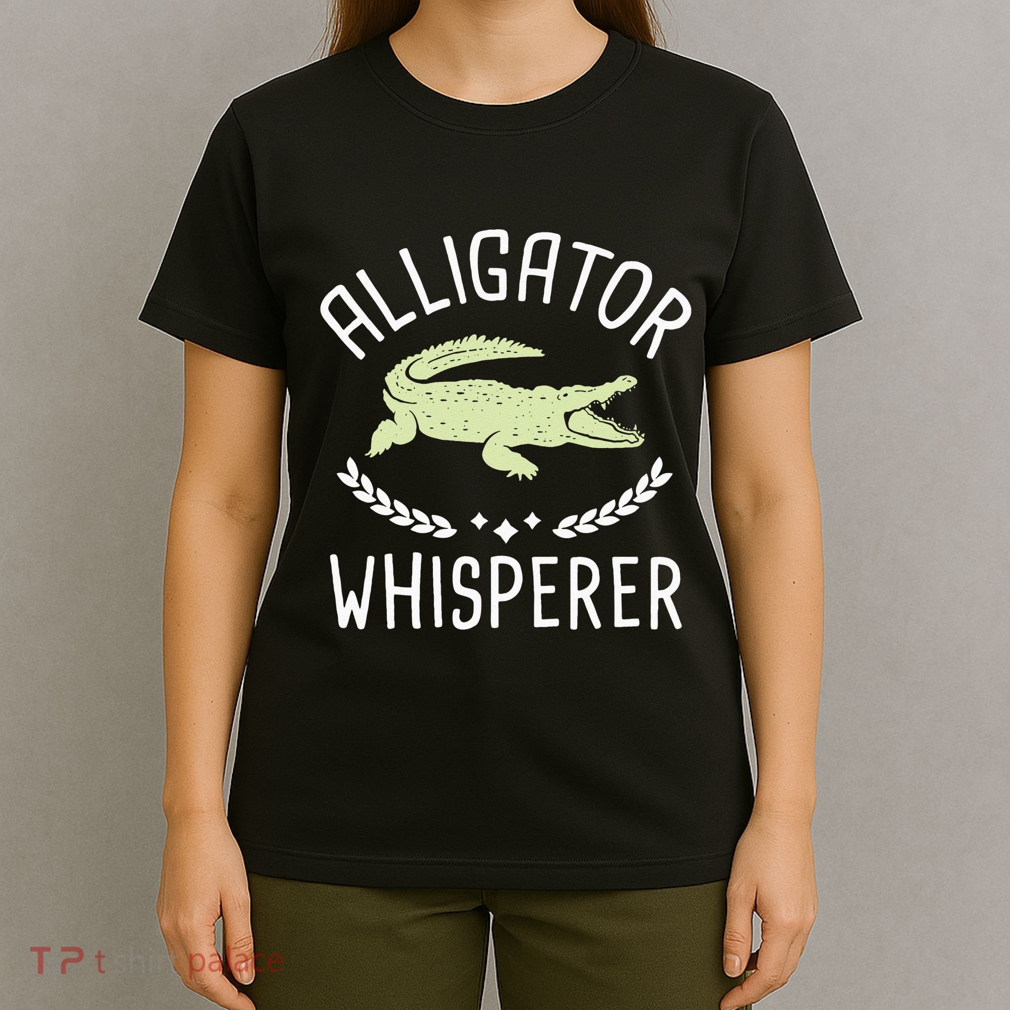 Alligator Whisperer Gator Crocodile Zoo Animal Lover T-Shirt