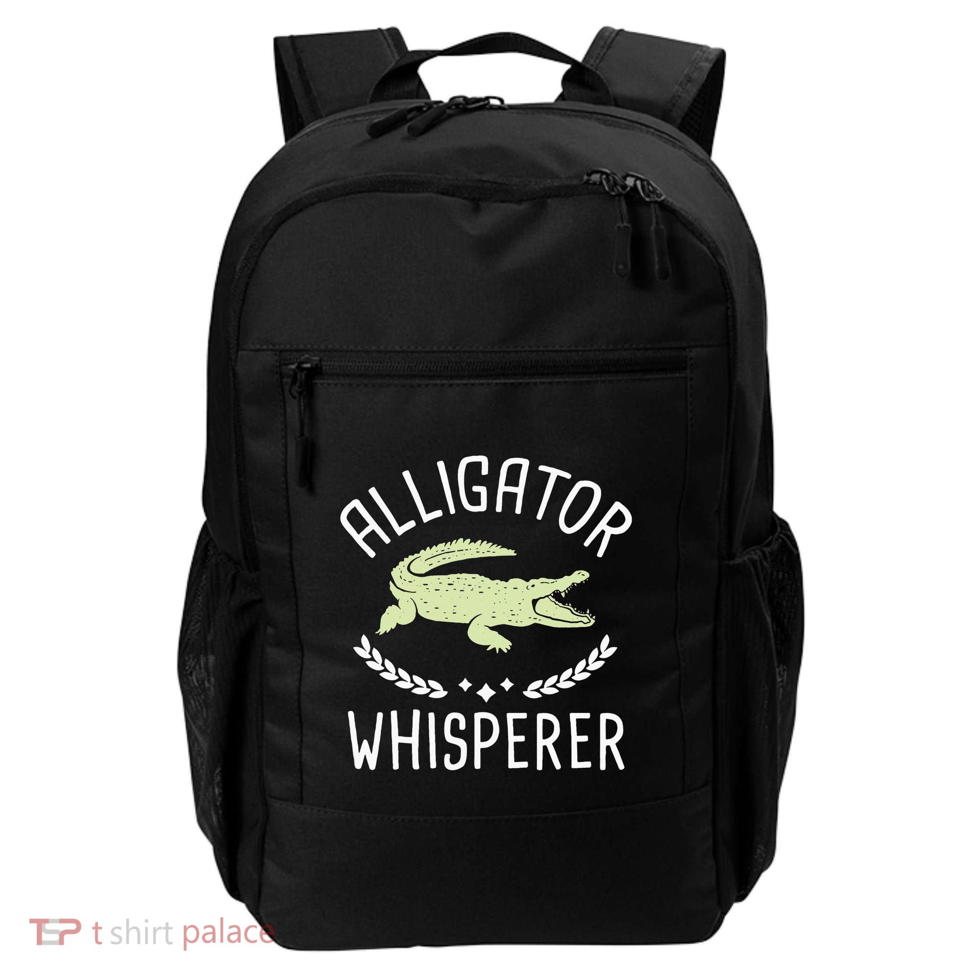 Alligator Whisperer Gator Crocodile Zoo Animal Lover Backpack